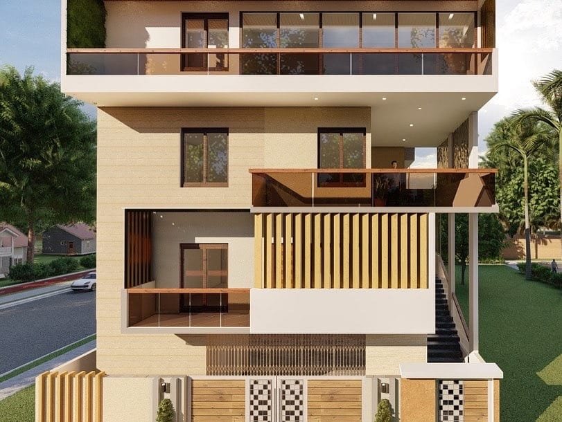 Luxury elevation design